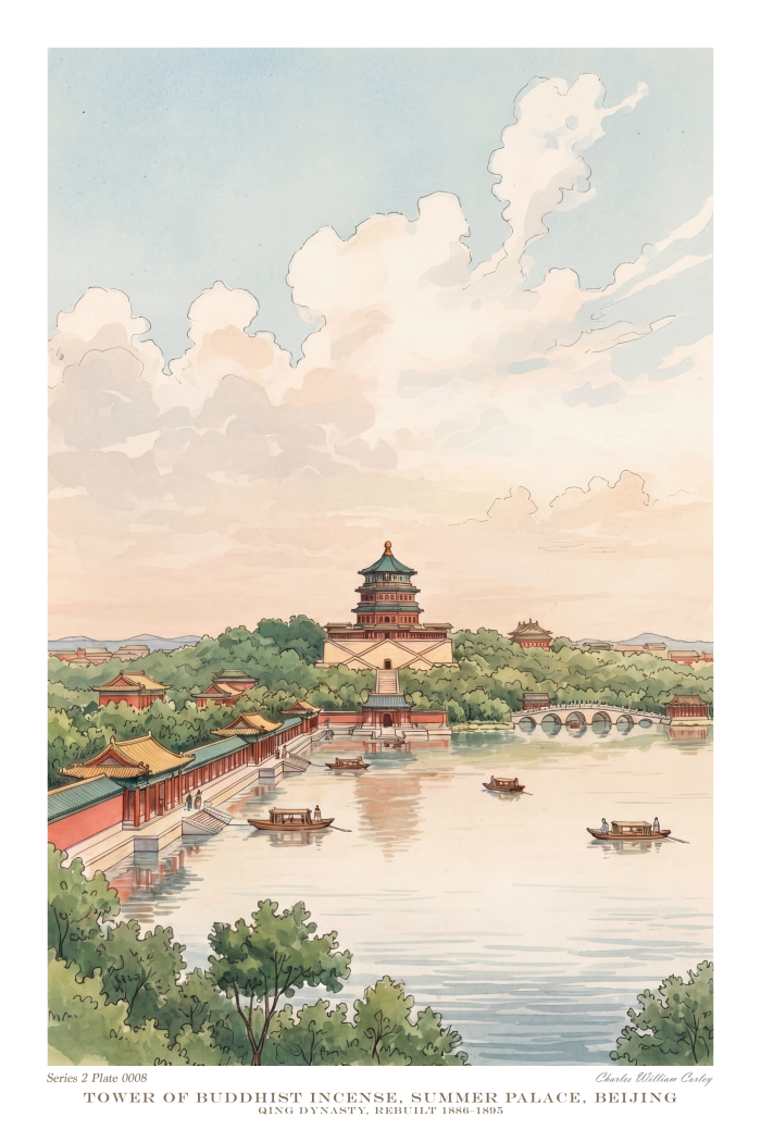 Tower of Buddhist Summer Palace