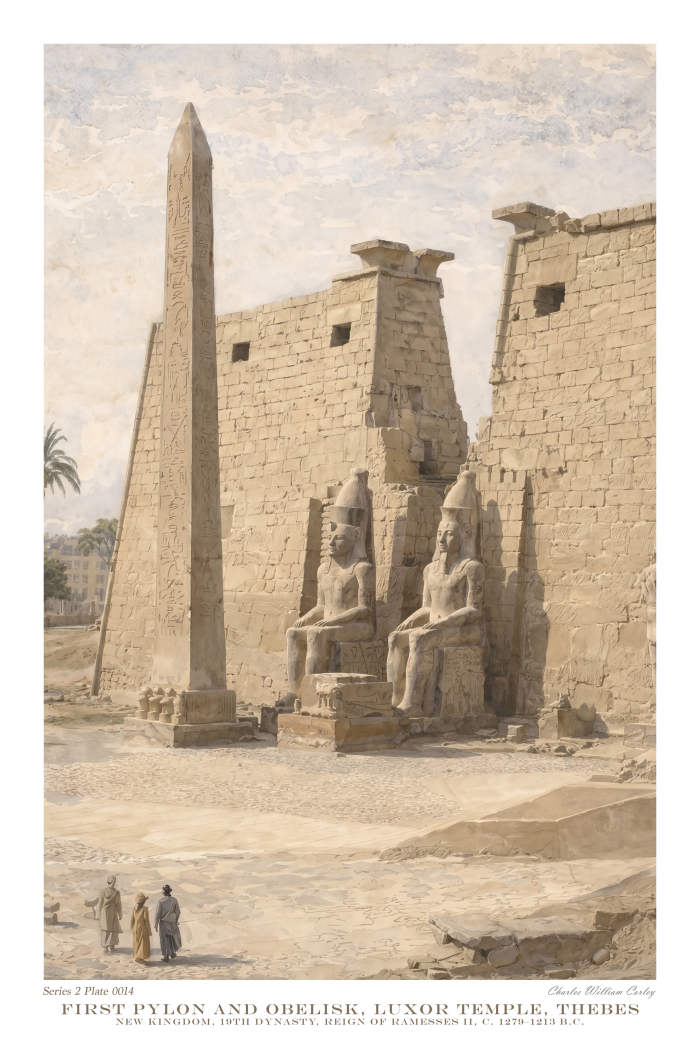 Pylon Luxor Thebes