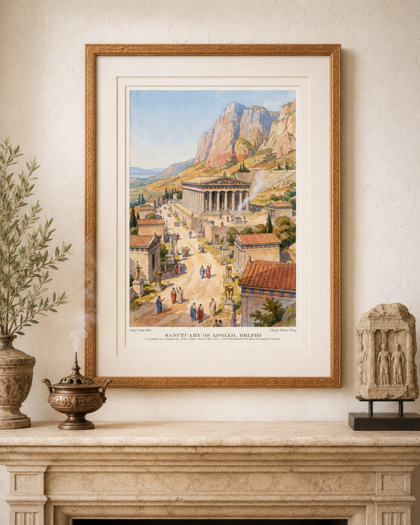 Sanctuary of Apollo Delpi — View 02