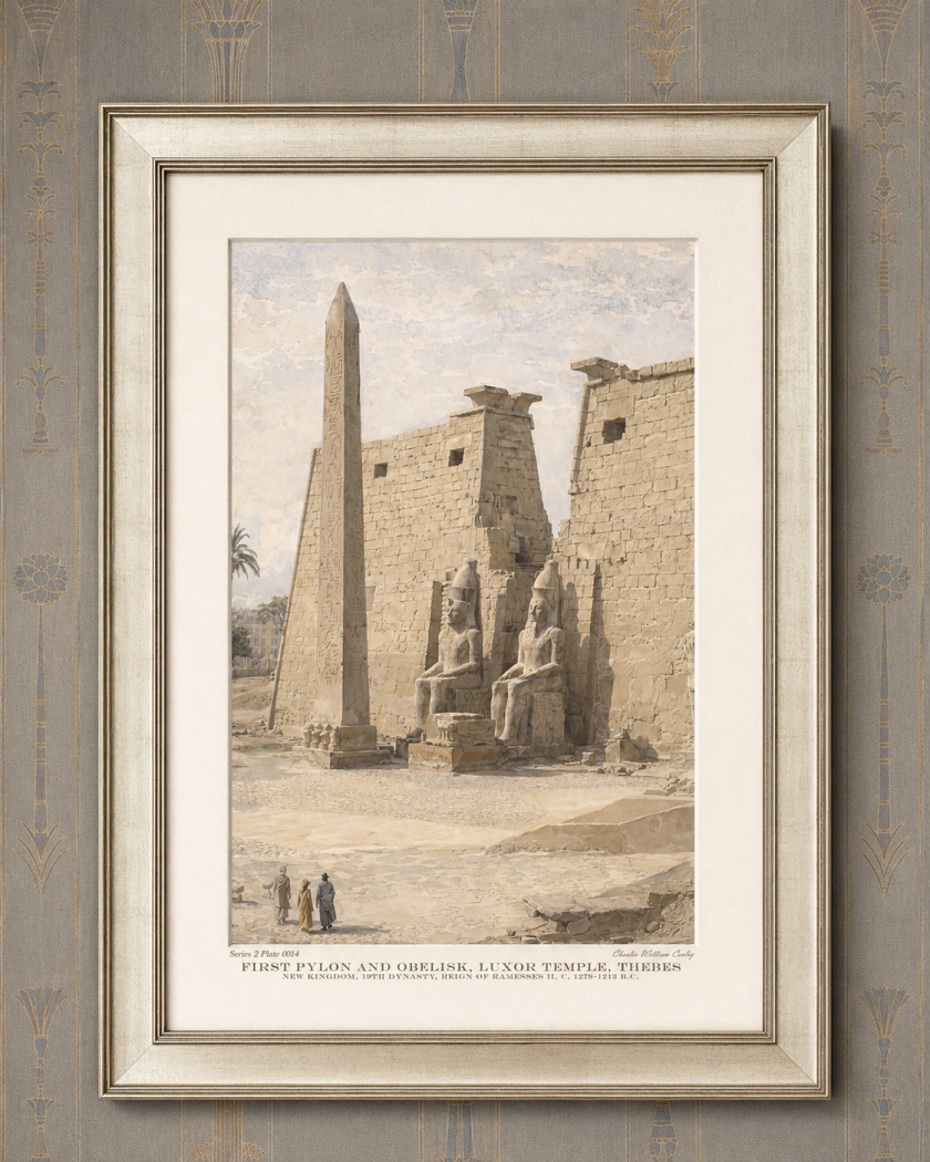 Pylon Luxor Thebes — View 03