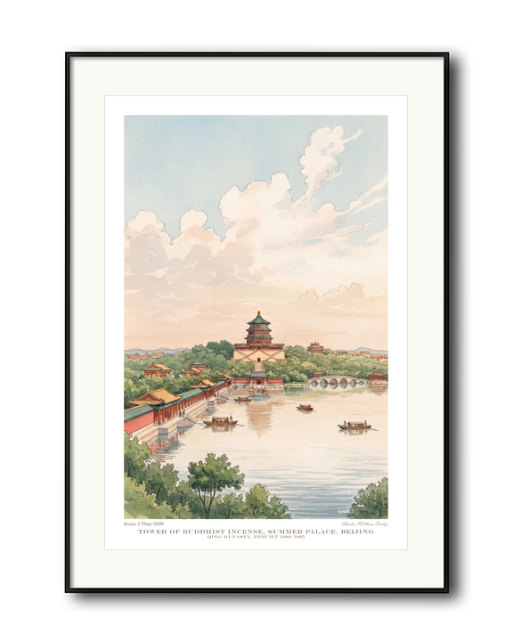 Tower of Buddhist Summer Palace — View 02