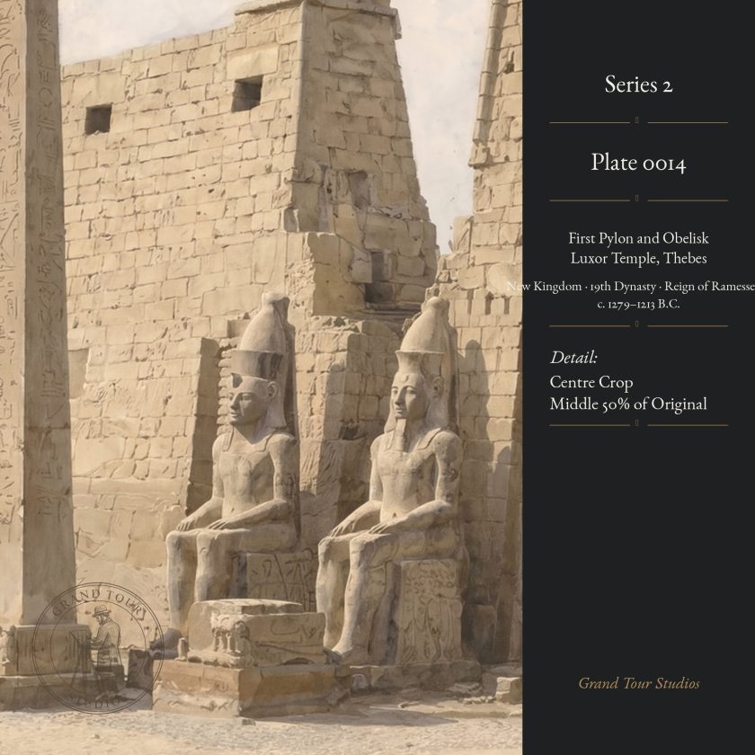 Pylon Luxor Thebes — View 05
