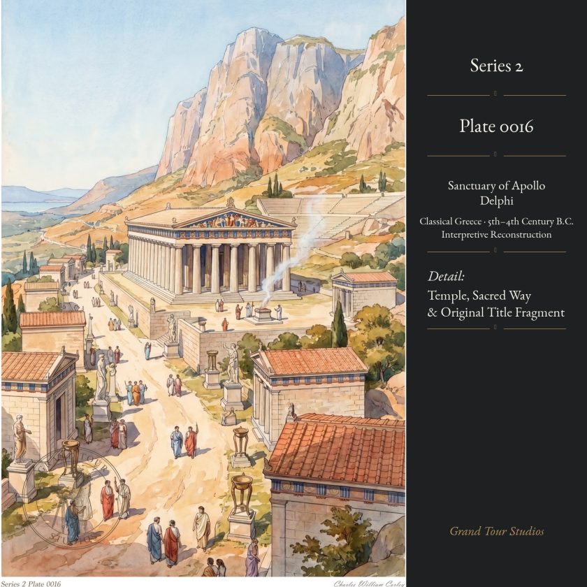 Sanctuary of Apollo Delpi — View 04